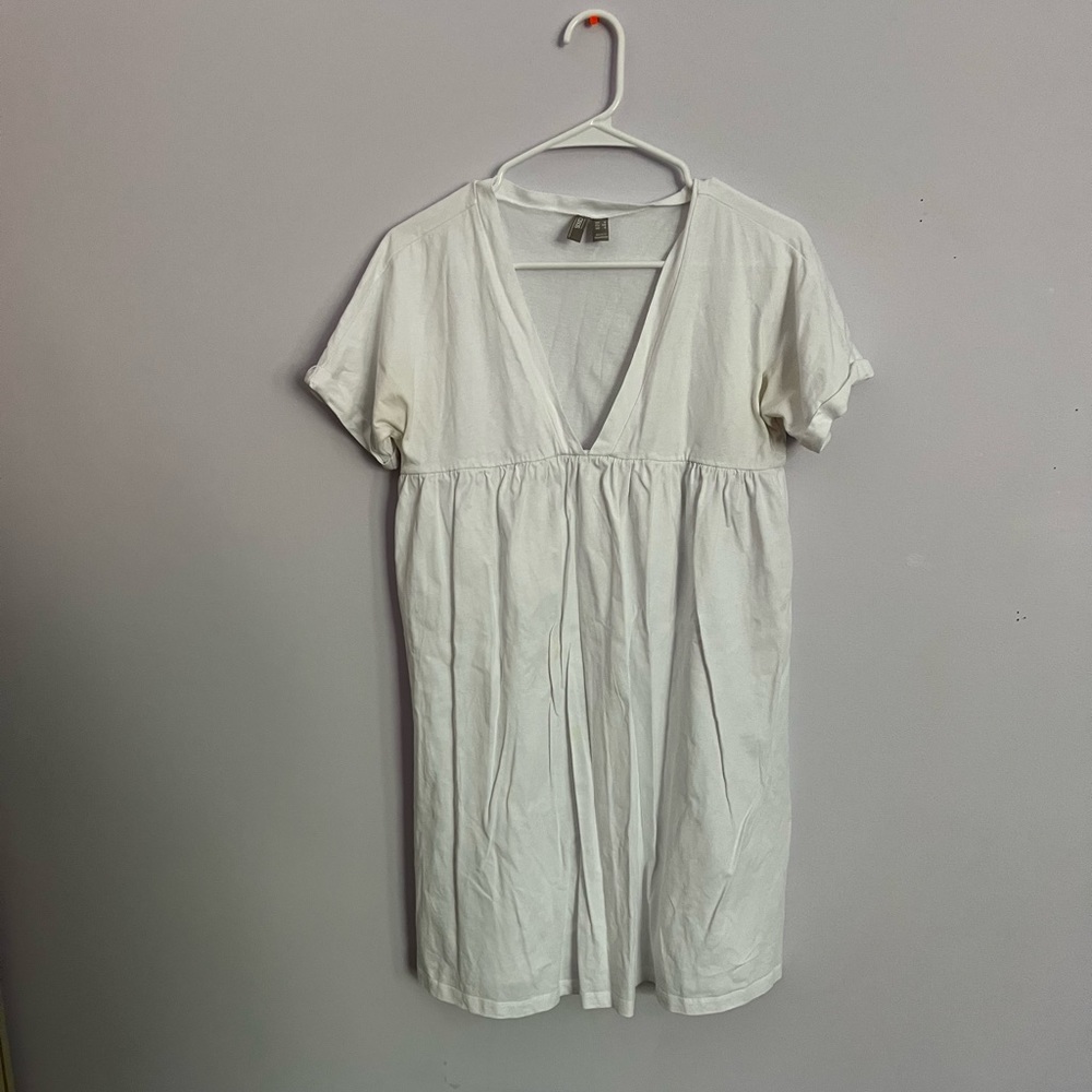 ASOS white mini dress